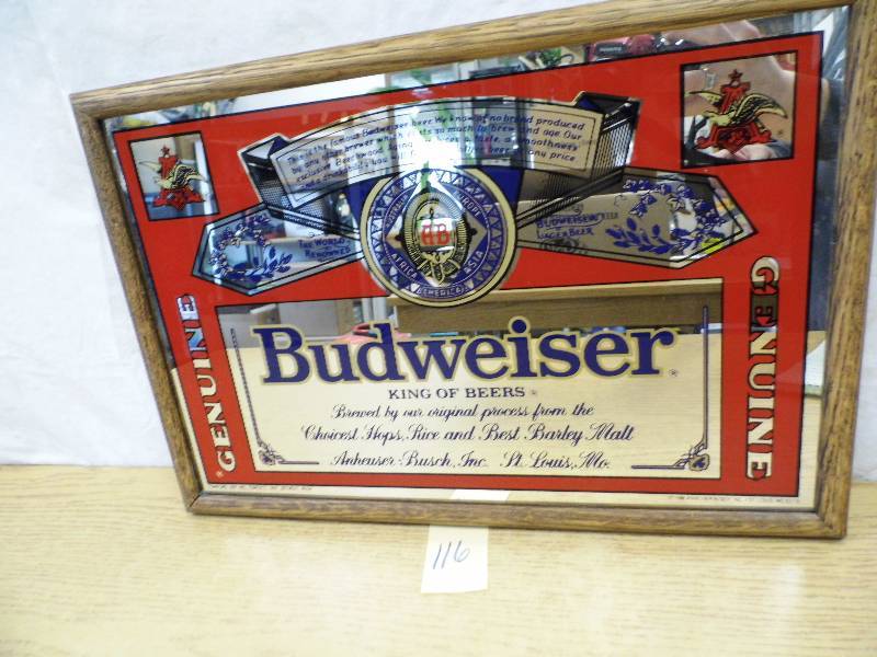 Budweiser Mirror