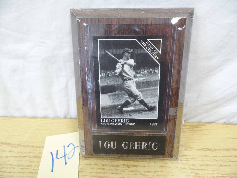 Lou Gehrig Baseball Card