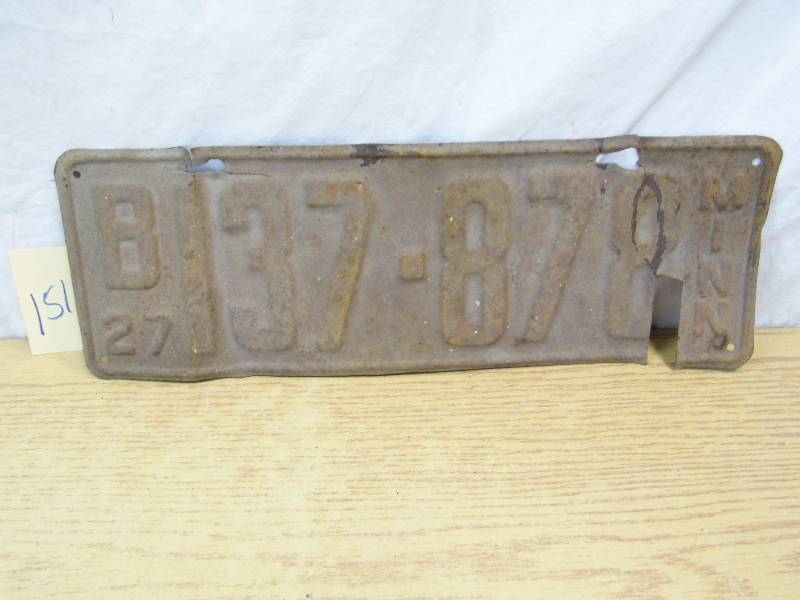 Collector License Plate