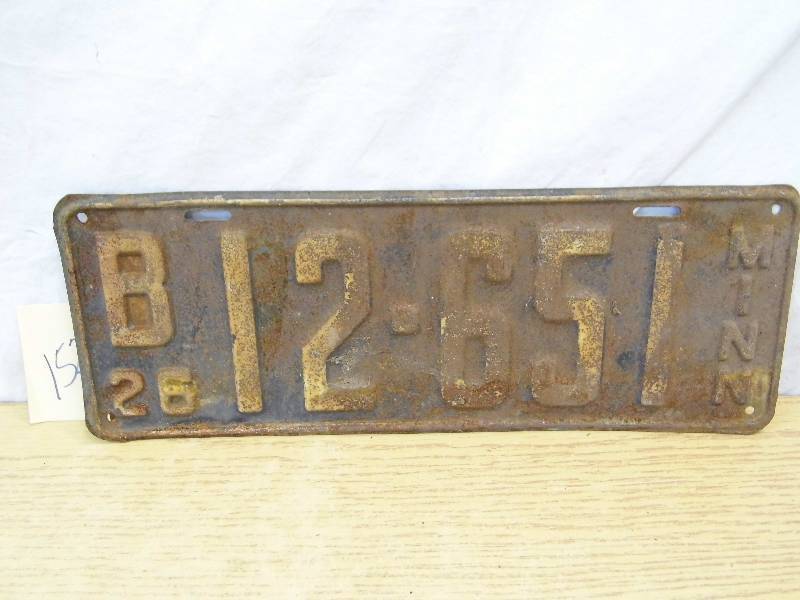 Collector License Plate