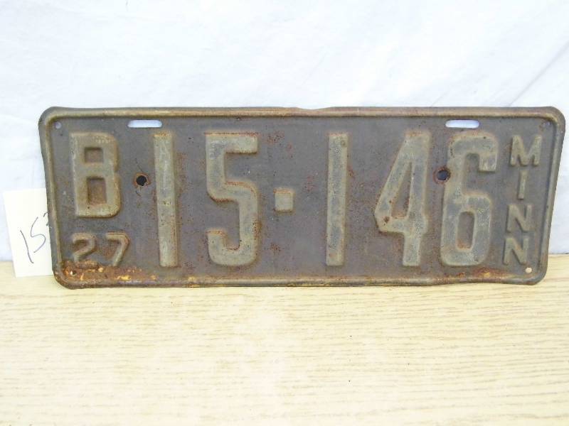 Collector License Plate