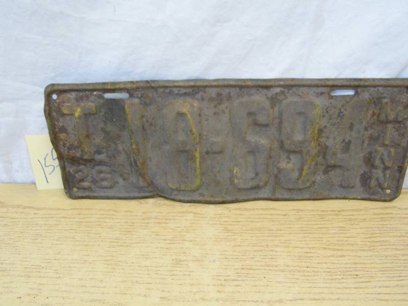 Collector License Plate