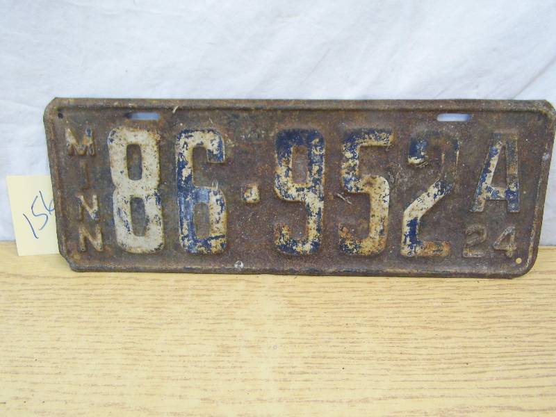 Collector License Plate