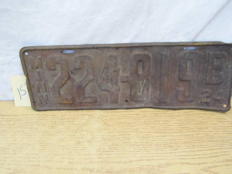 Collector License Plate