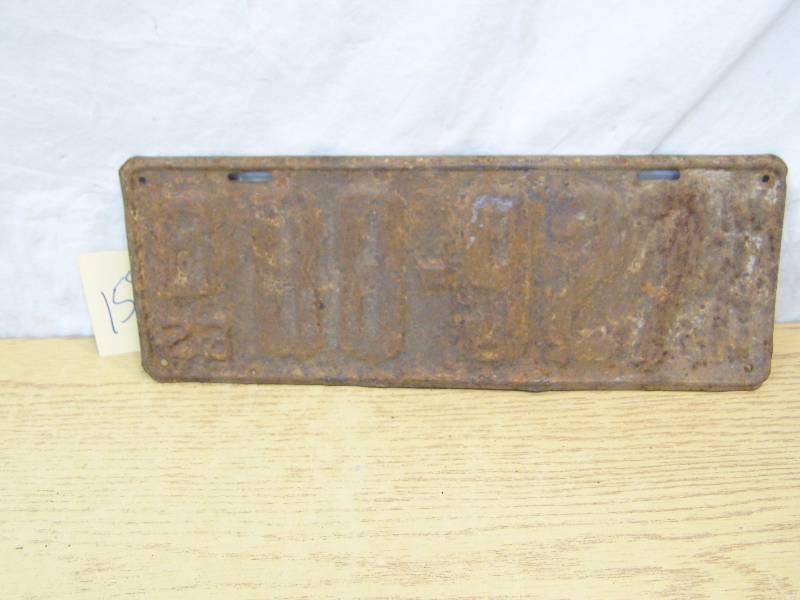 Collector License Plate