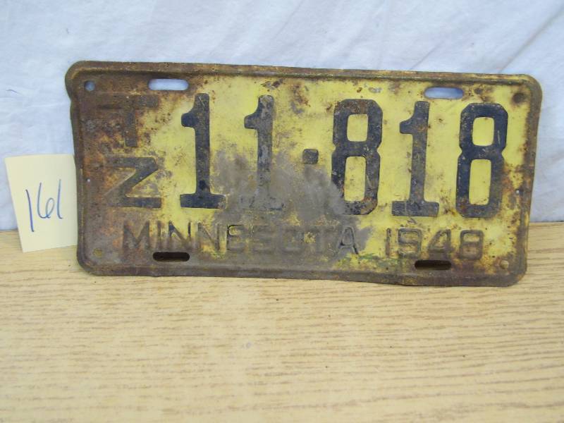 Collector License Plate
