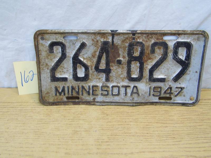 Collector License Plate