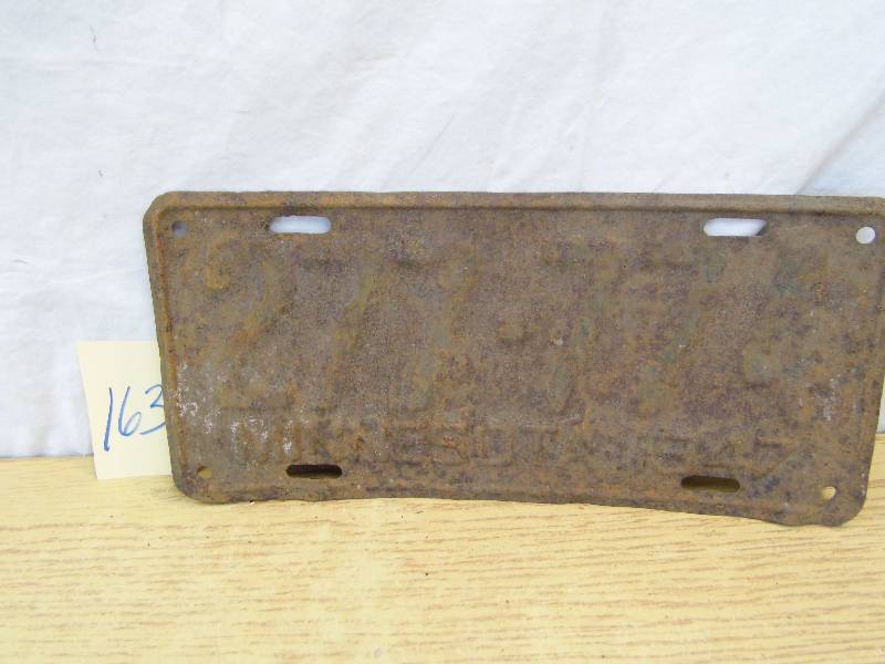 Collector License Plate