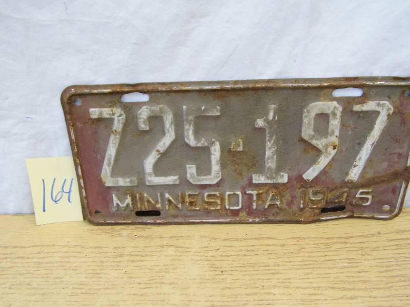 Collector License Plate