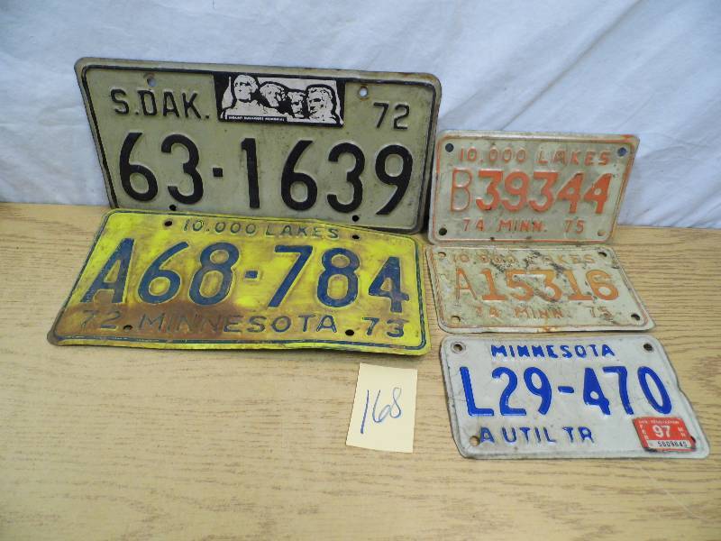 Collector License Plate