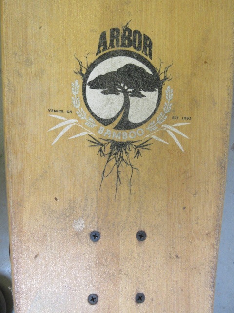 WOODEN SKATEBOARD