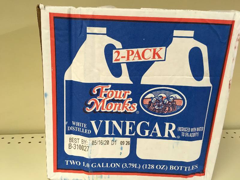 lot 48 image: FOUR MONKS VINEGAR 21GAL