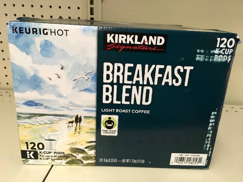 lot 58 image: KS BREAKFAST BLEND K-CUP, RETAIL $39.99