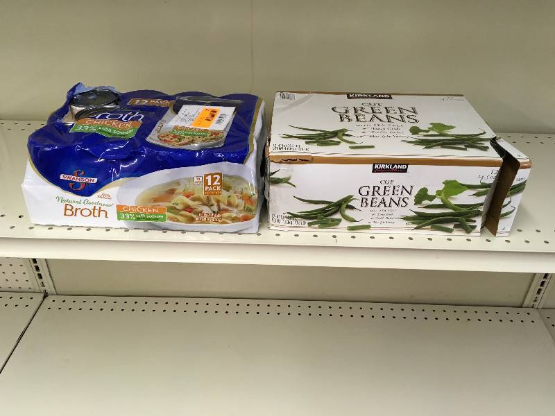 lot 73 image: SWANSON CHICKEN BROTH, RETAIL $6.59