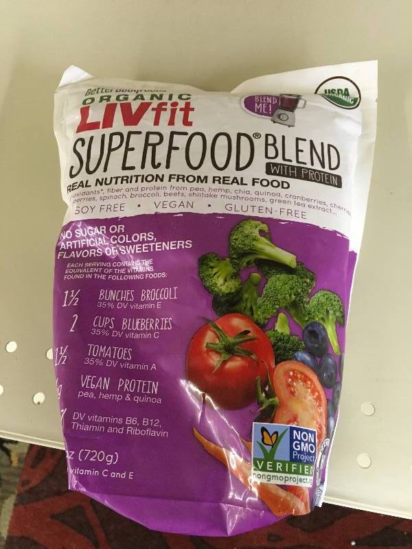 lot 85 image: ORG SUPERFOOD BLEND 25.4Z, RETAIL $16.99