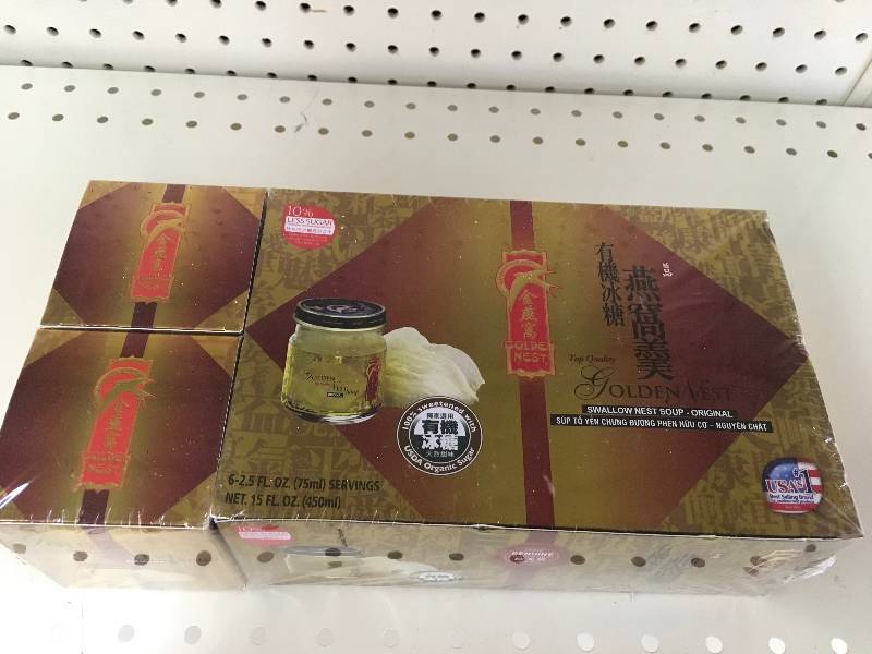 lot 86 image: GOLDEN NEST SOUP 82.5OZ,  RETAIL $39.88
