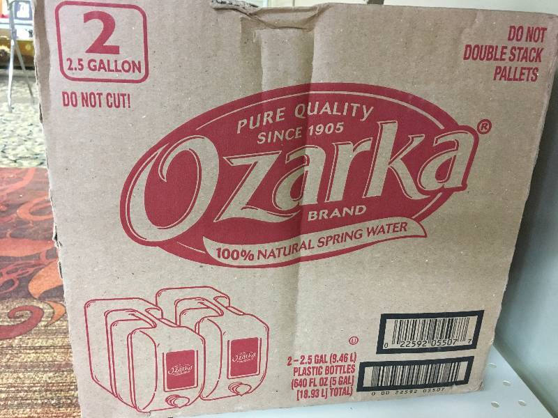 lot 99 image: OZARKA WATER 22.5 GALLON