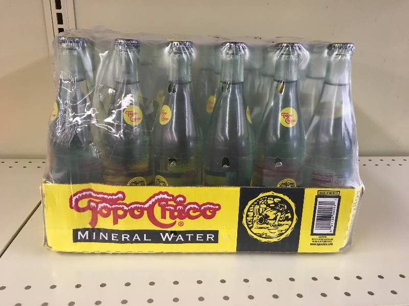 lot 66 image: TOPO CHICO 3012 OZ MINERAL WATER, RETAIL $16.89
