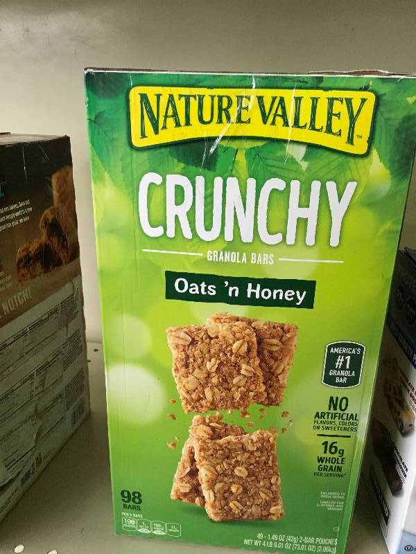 lot 143 image: NATURE VALLEY NV OATHNY 492CT PCH 1.5, MSRP $12.79