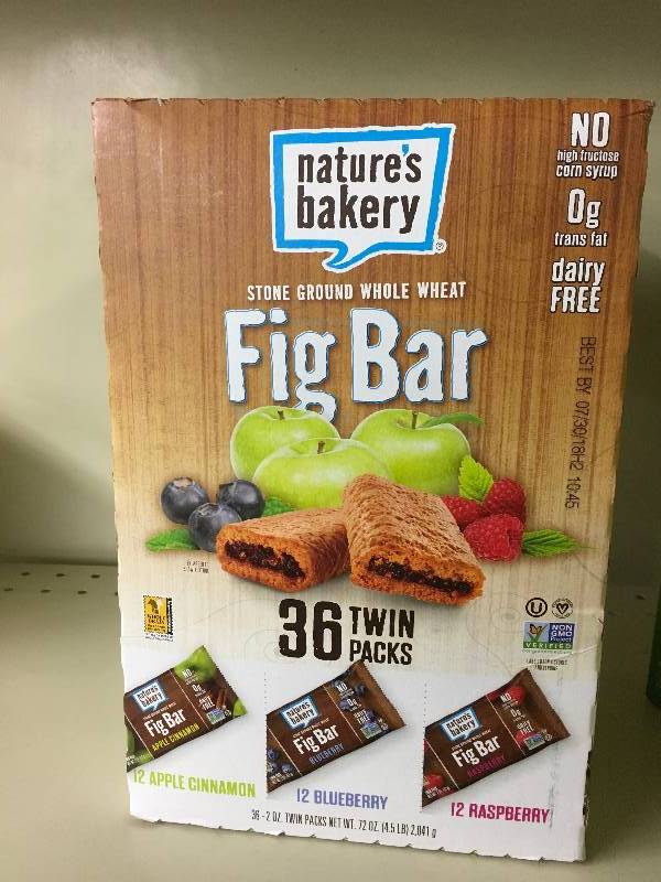 lot 145 image: NAT BAKERY FIG BAR 362Z, RETAIL $10.89
