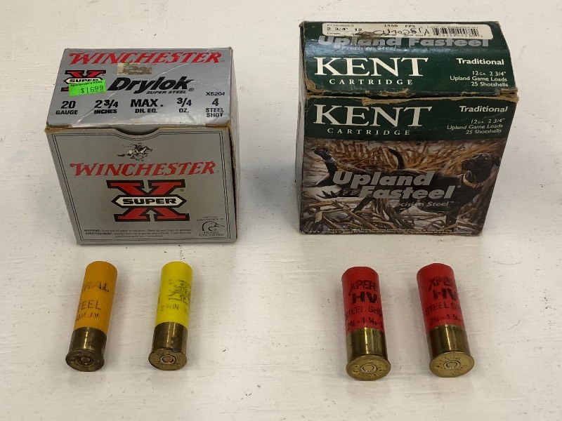 lot 6 image: (1) Full Box Of 12gauge Steel Shots...
