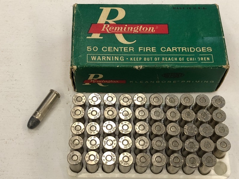 lot 13 image: (50) Rounds Of Remington .38-Specia...