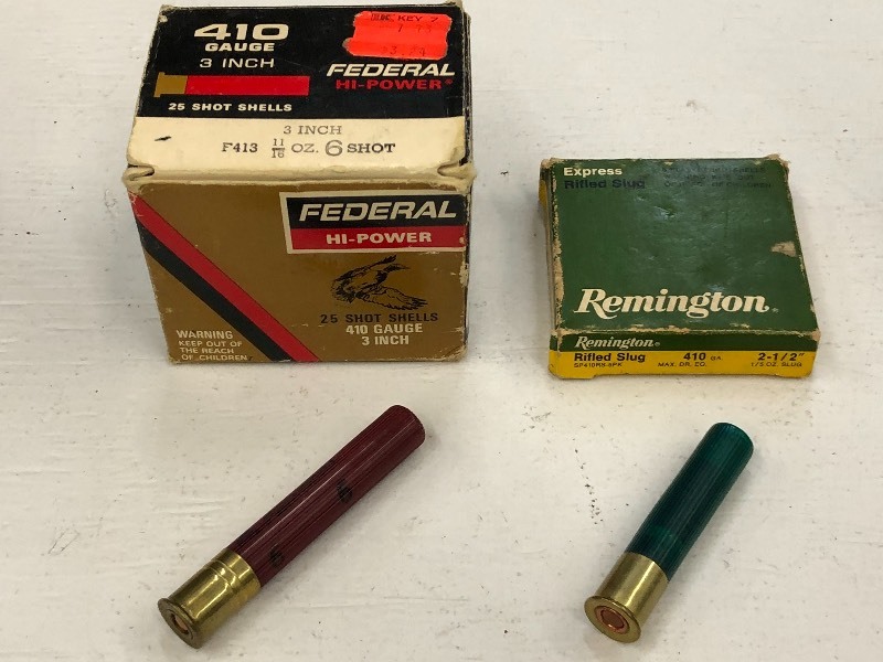 lot 24 image: Lot Of (1) Box Of Remington .410 S...