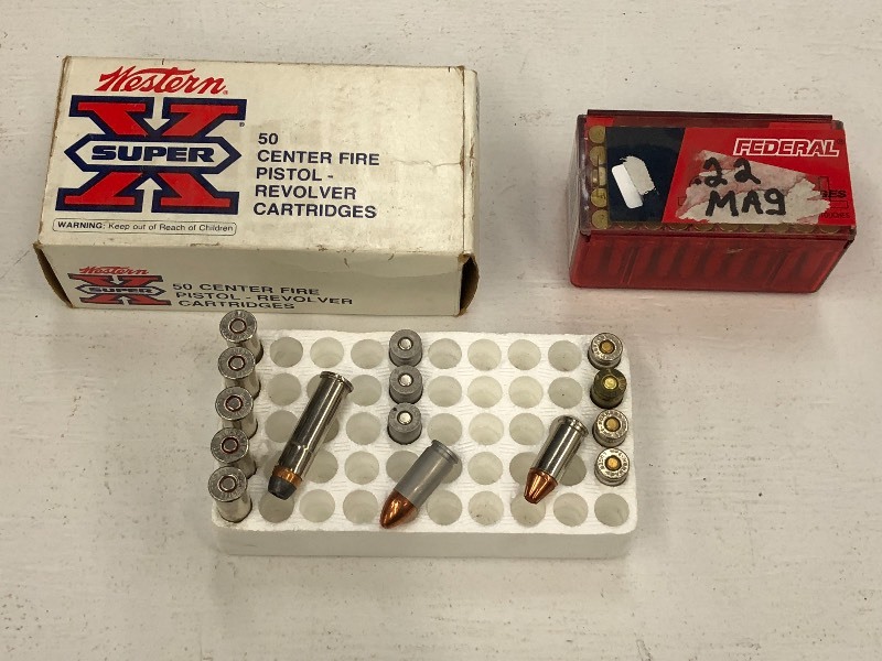 lot 44 image: Lot Of Assorted 9mm & .357-Mag Amm...