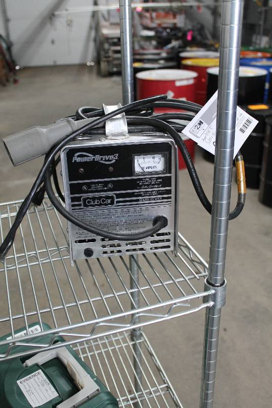 lot 9 image: Club Car Industrial Battery Charger for GOLF CART