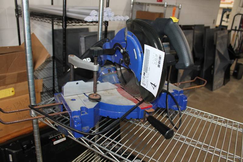 lot 4 image: Kmart Benchtop MS-10E 10in. Compound Miter Saw