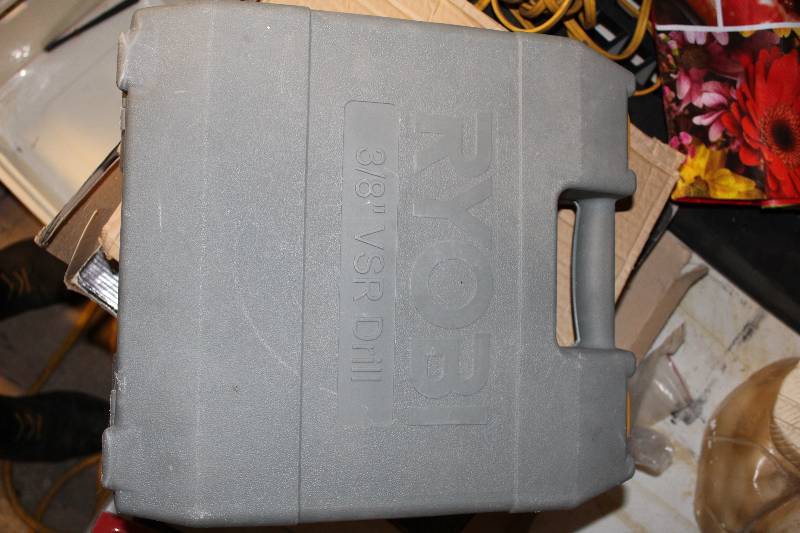 lot 602 image: Ryobi 6V Cordless Drill w Battery, Charger, Case