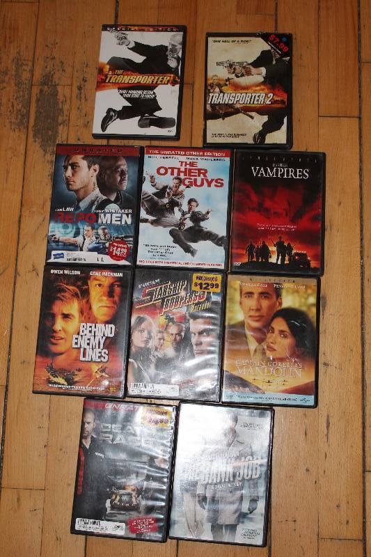 lot 616 image: Lot of (10) DVDs