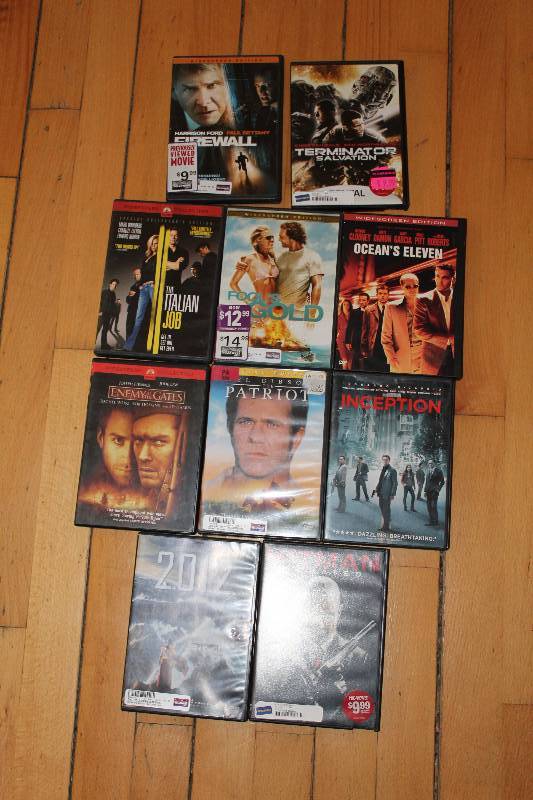 lot 617 image: Lot of (10) DVDs