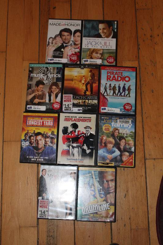 lot 618 image: Lot of (10) DVDs