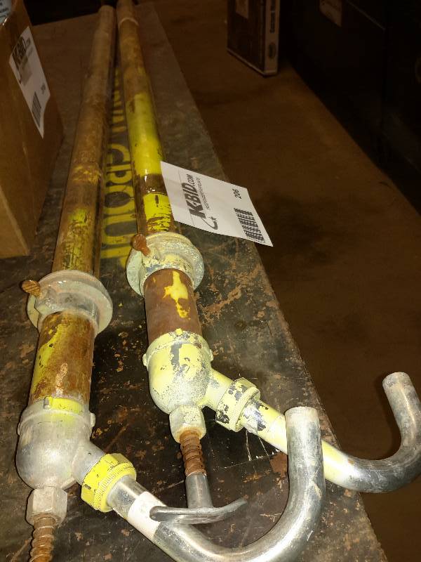 lot 206 image: 2 Barrel Pump stems
