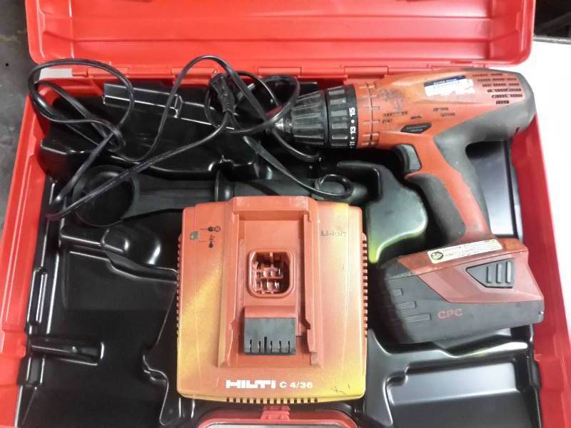 lot 23 image: Hilti, Cordless Drill  SF18-A   18 V Battery and charger