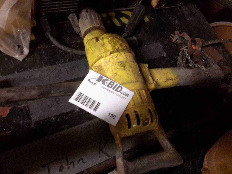 lot 190 image: Heavy Duty Drill.