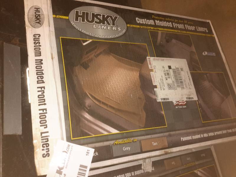 lot 181 image: Husky, Molded front Floor Liner