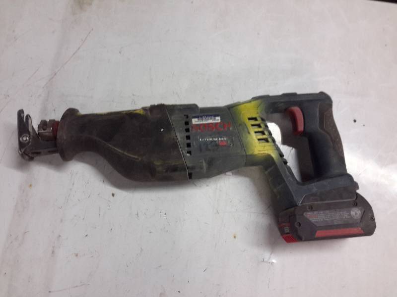 lot 64 image: Bosch, Reciprocating Saw  1, 18v battery, 1 chartger