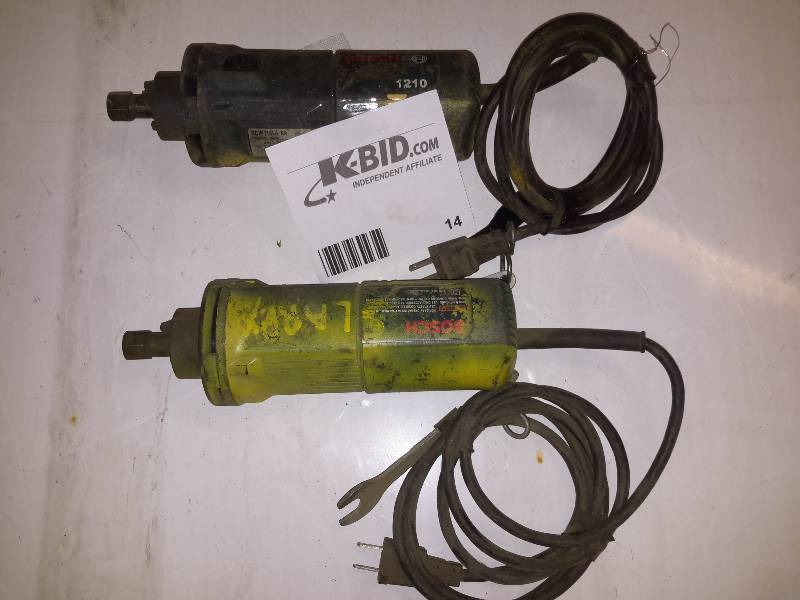 lot 14 image: 2 Bosch Grinders