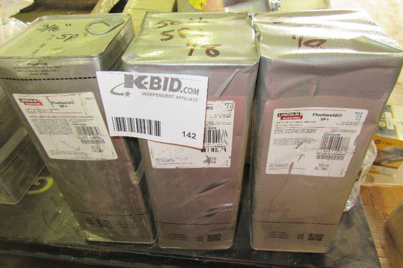 lot 142 image: 3 cans of weldin grods as pictured. See closeups