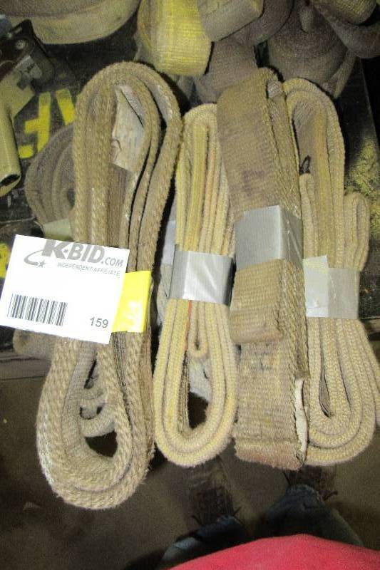 lot 161 image: 4 tow Straps