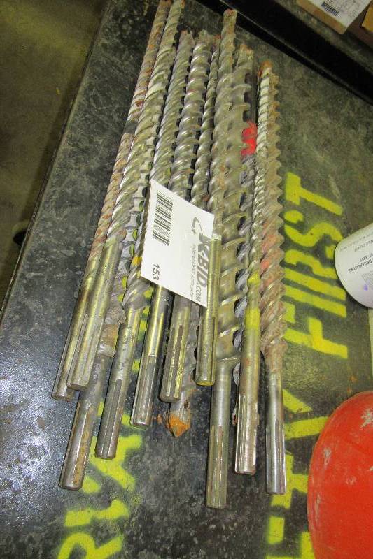 lot 153 image: Lot of Auger Bits.. Many look unused