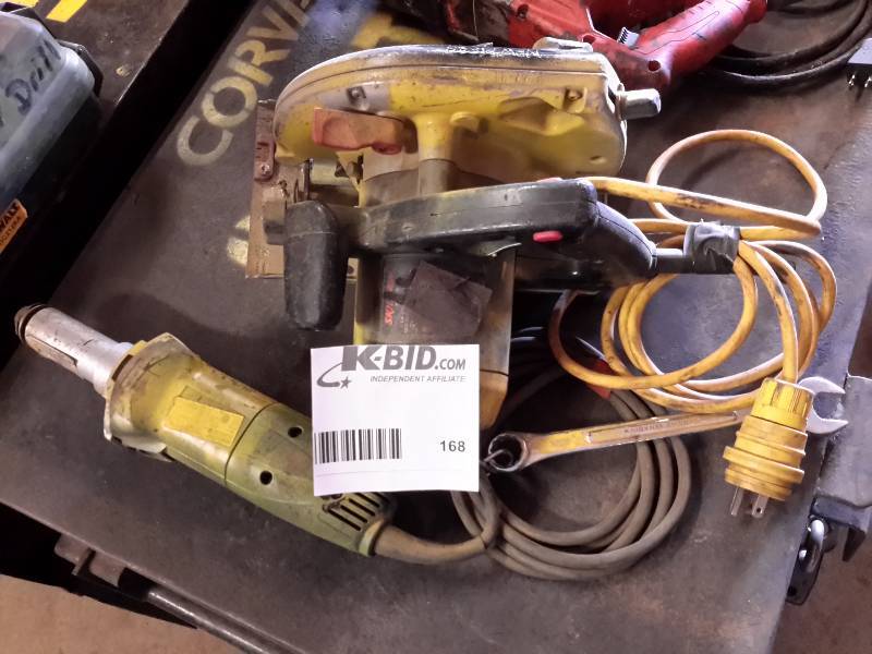 lot 168 image: Skillsaw, 58 in.. 1, Metabo