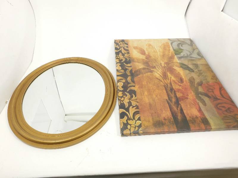 lot 7 image: Mirror and Picture