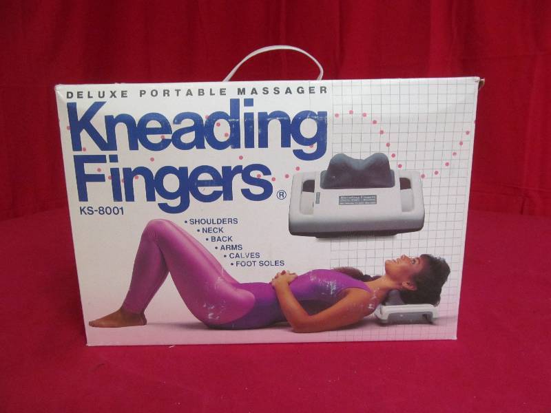 lot 32 image: Kneading fingers massager
