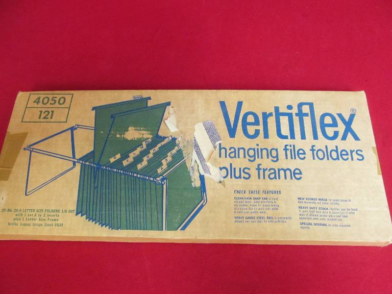 lot 48 image: Veriflex file folders
