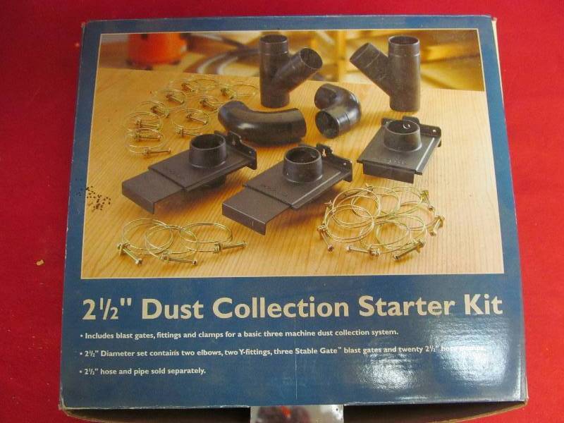 lot 121 image: Dust Collection starter kit