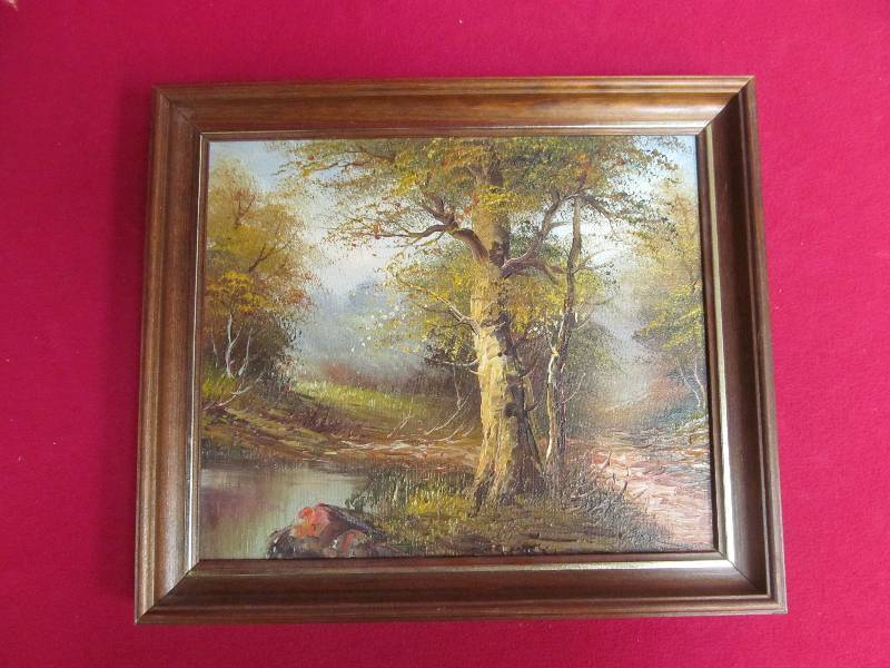 lot 130 image: oil on canvas