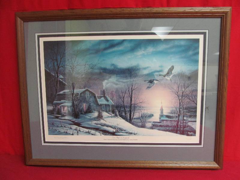 lot 143 image: Terry Redlin sharing series signed numbered print